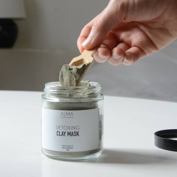 Detoxing Clay Mask for wholesale by Alma Aromatherapy