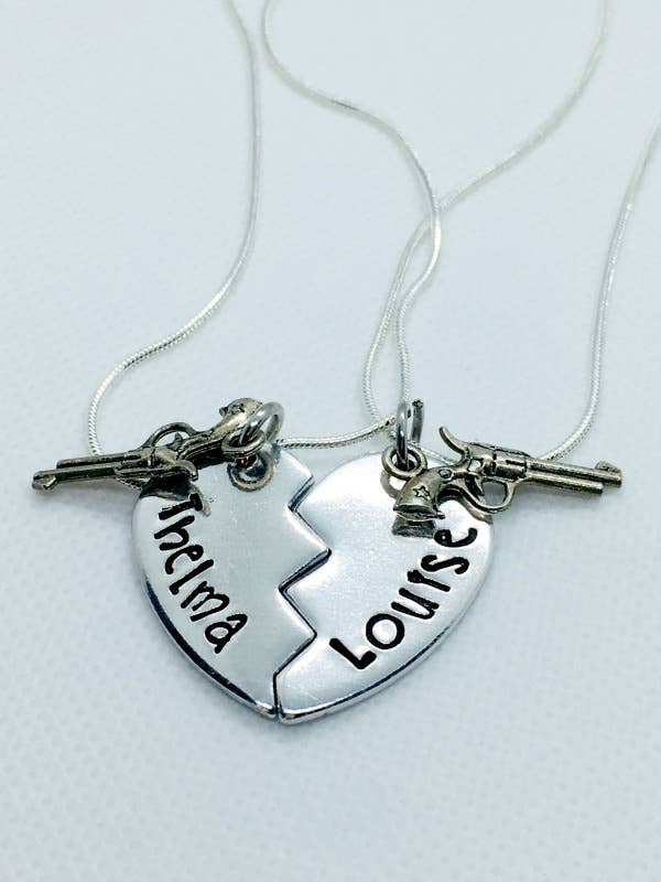 Thelma & Louise necklaces for wholesale by Me and My Sweet Pea