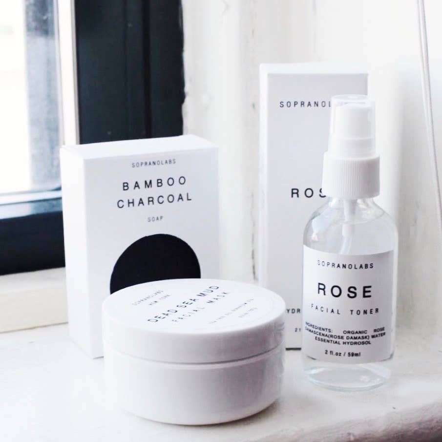 SopranoLabs - Wholesale Bar Soap - Bamboo Charcoal Vegan Soap. Gift for her/him 4.25 oz1