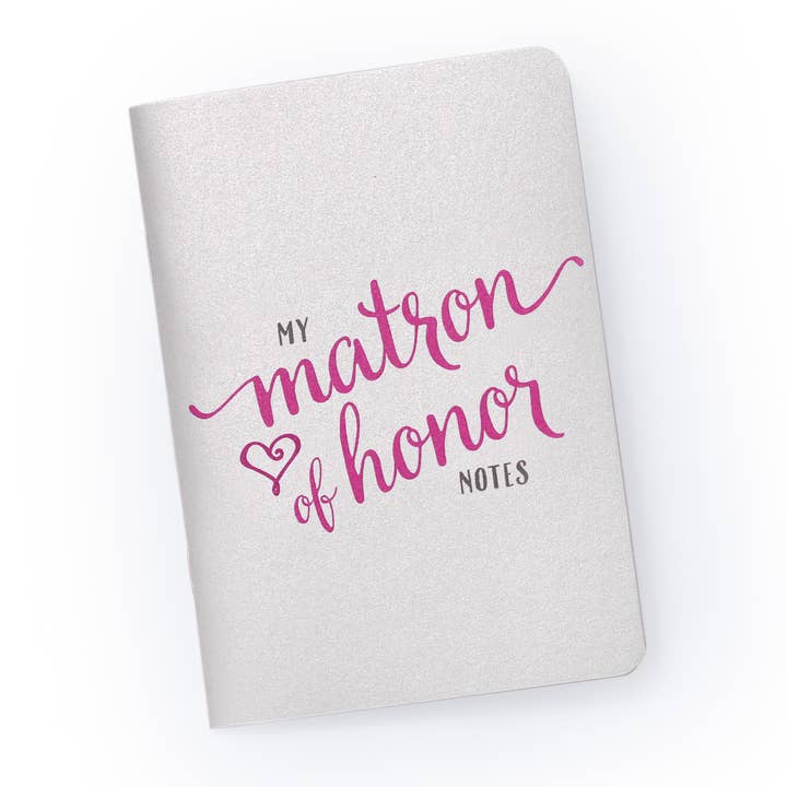 My Matron of Honor Notes - Bridal Party Planning Notebook for wholesale by Marrygrams