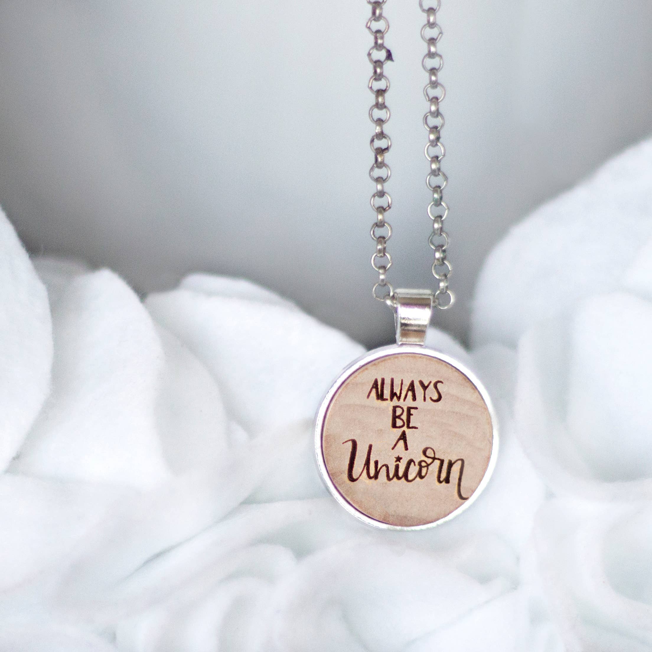 Little Allegory - Wholesale Pendant/Charm Necklace - Always Be a Unicorn Necklace0