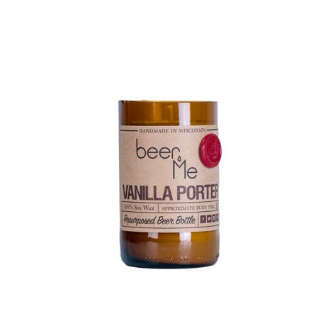 Vanilla Porter Candle for wholesale by beerMe