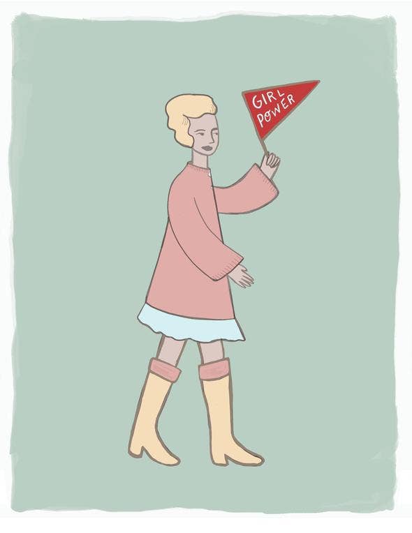 Aviate Press - Wholesale Art Print - Girl Power Art Print3