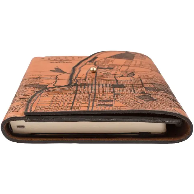 Tactile Craftworks - Wholesale Journal/Diary - Austin Map Journal4
