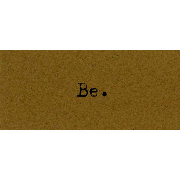 Be Kraft Card for wholesale by Studio Penny Lane