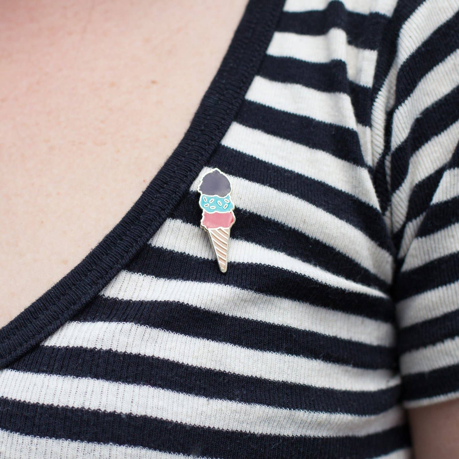 City of Industry - Wholesale Lapel Pin/Button - Ice Cream Pin (Last chance!)3