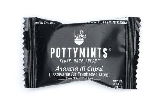 POTTYMINTS - Wholesale Air Freshener - 6 Pack Box Of Arancia Pottymints1