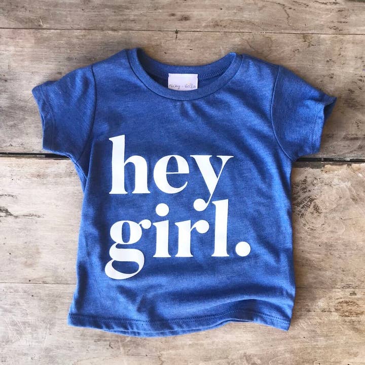 Hey Girl Tee (bebé/niño pequeño) para venta al por mayor de NICKY + STELLA