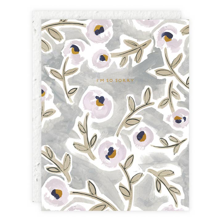 Seedlings - Wholesale Sympathy Card - So Sorry - Sympathy Card