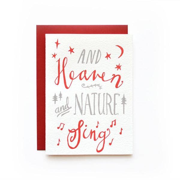 Wild Ink Press – Engroshandel Julekort – Himmel og natur Ferie Lykønskningskort | Boks med 60