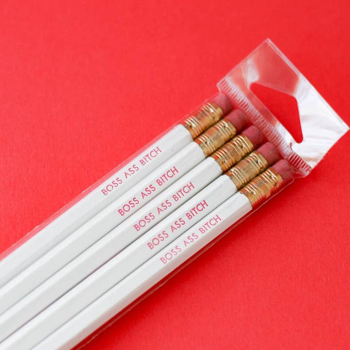 Boss Ass Bitch Pencil for wholesale by M.C. Pressure