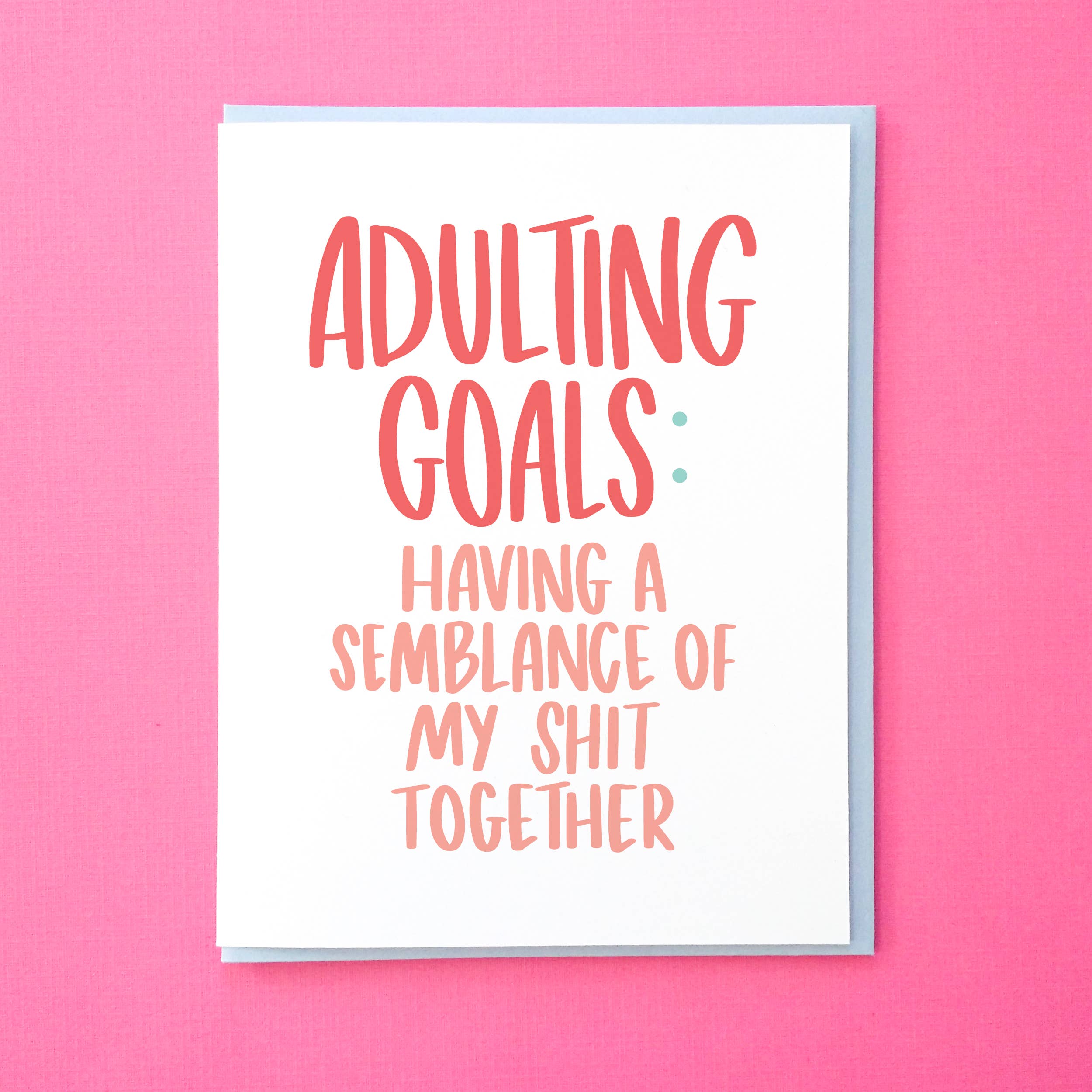 Tick Tock Press - Wholesale Everyday Greeting Card - Shit Together0