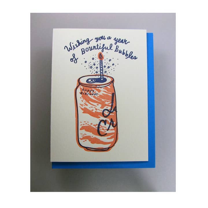 Birthday Bubbles for wholesale by Wolf & Wren Press