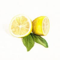Rachel Alvarez Art - Wholesale Art Print - Watercolor Lemon Print2