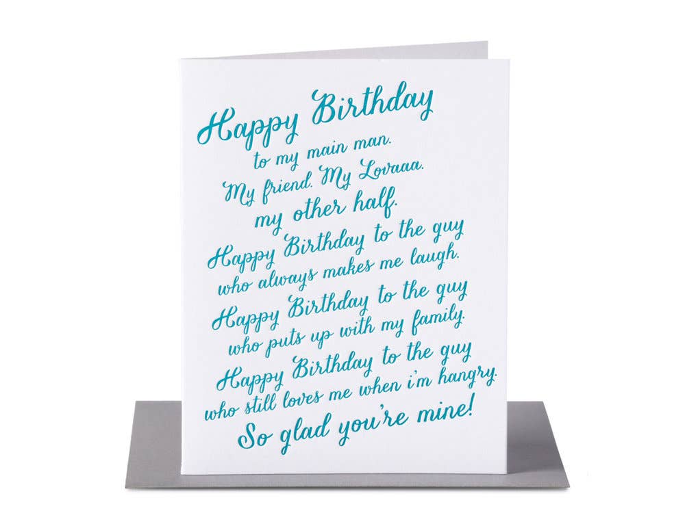 Paper Epiphanies – Großhandel Geburtstagskarten – Lover Rant Geburtstag1