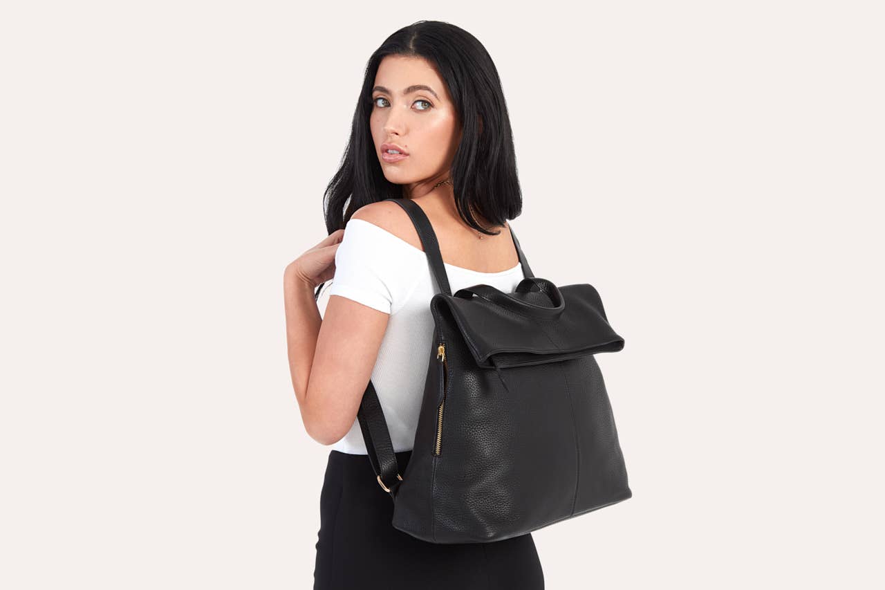 kiko leather hobo bag