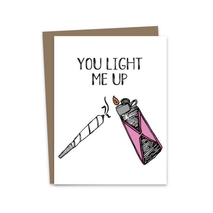Light Me Up Card for wholesale by One Oliver