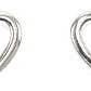 Heart Stud för wholesale av Indigo Sterling Silver