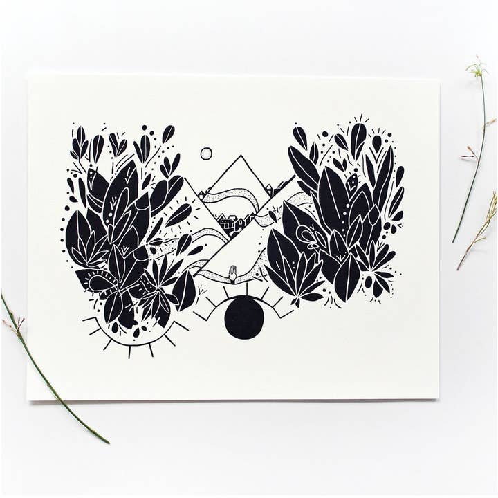 11 x 14 It's Your Time Print for wholesale by Onward Wander Studio