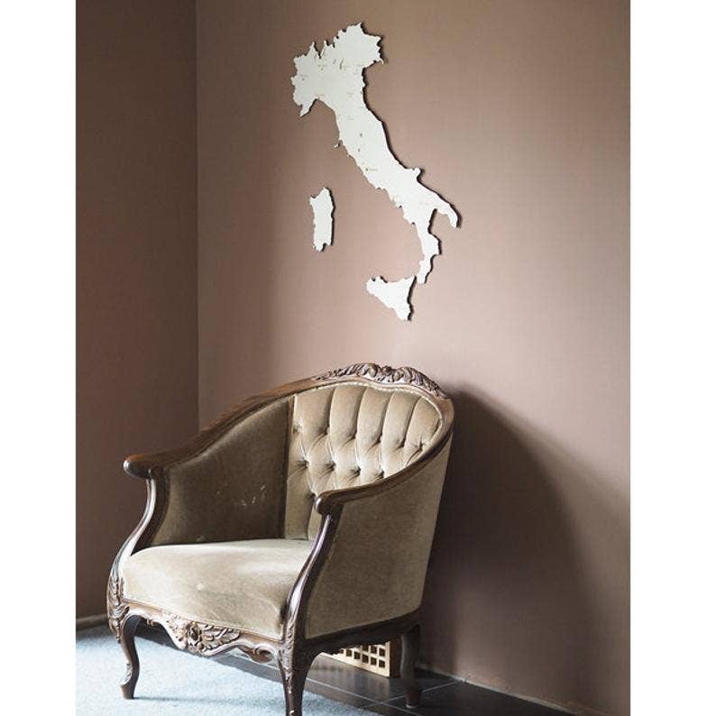 Papurino - Wholesale Wall Accent - Wooden Map of Italy6