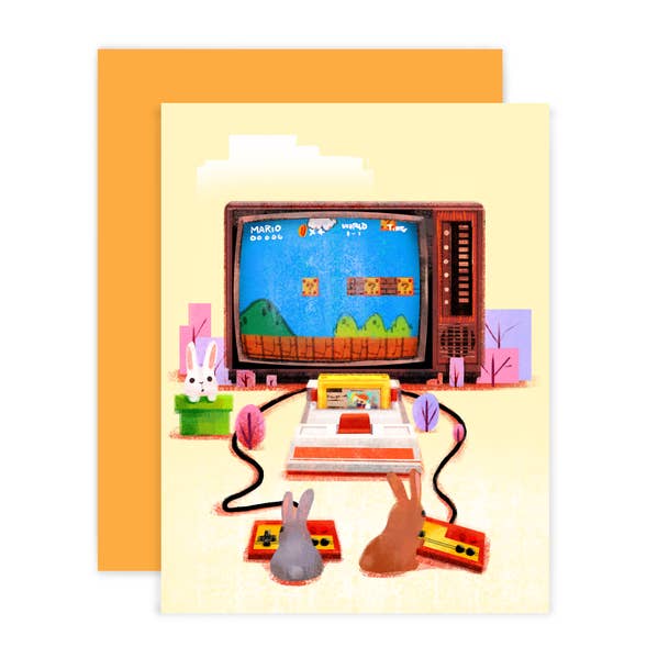 Nintendo Vintage Game Card for wholesale by The Little Red House