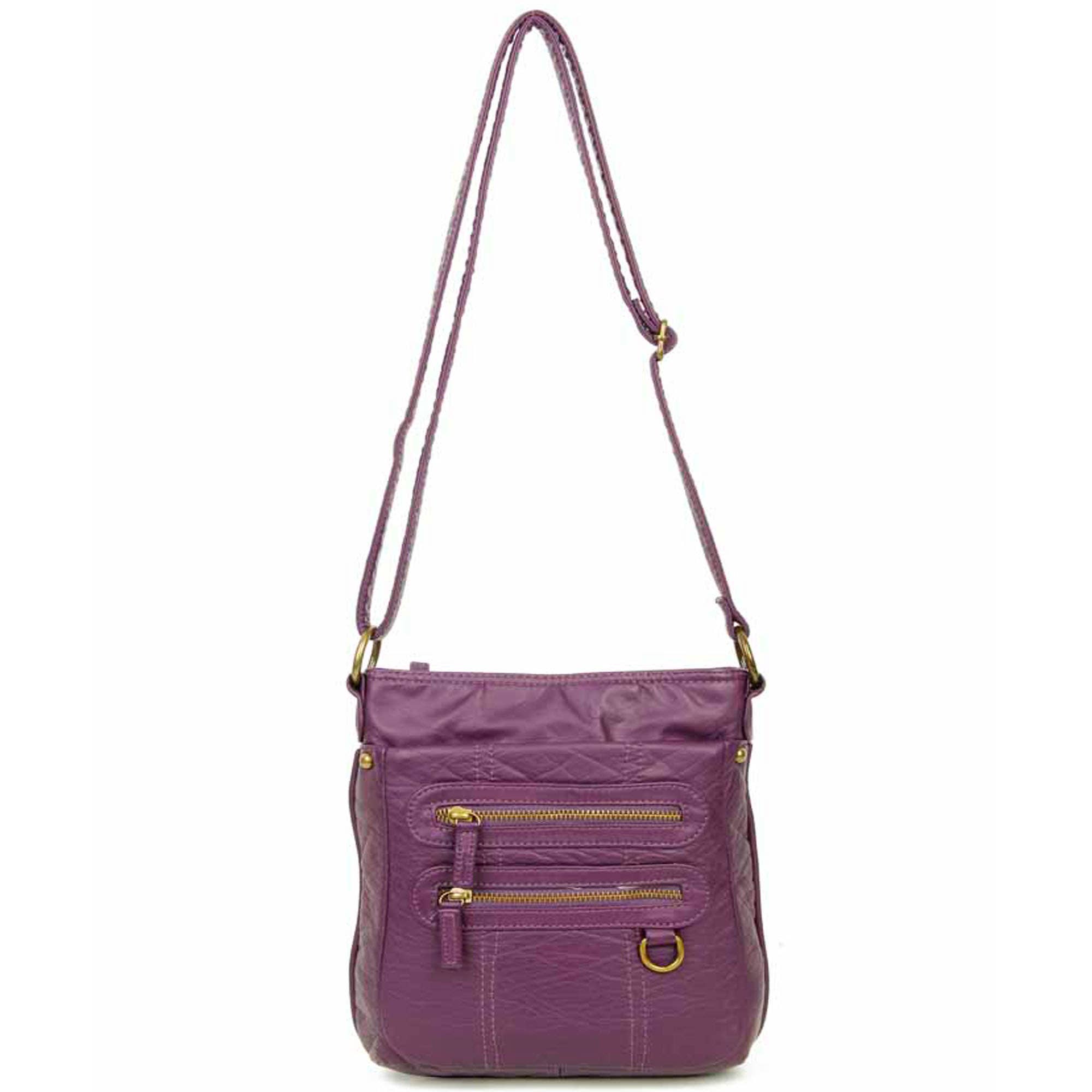 AMPERE CREATIONS - Wholesale Crossbody Bag - Women's - The Willa Soft Vegan Leather Crossbody Bag26