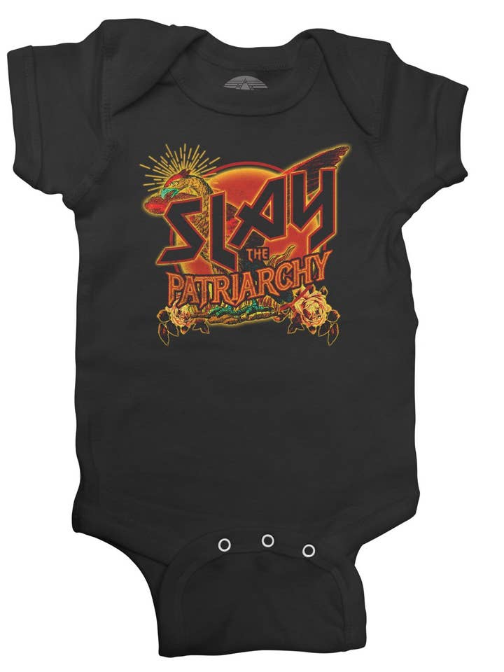 Slay the Patriarchy Infant Bodysuit - Unisex Fit for wholesale by Boredwalk