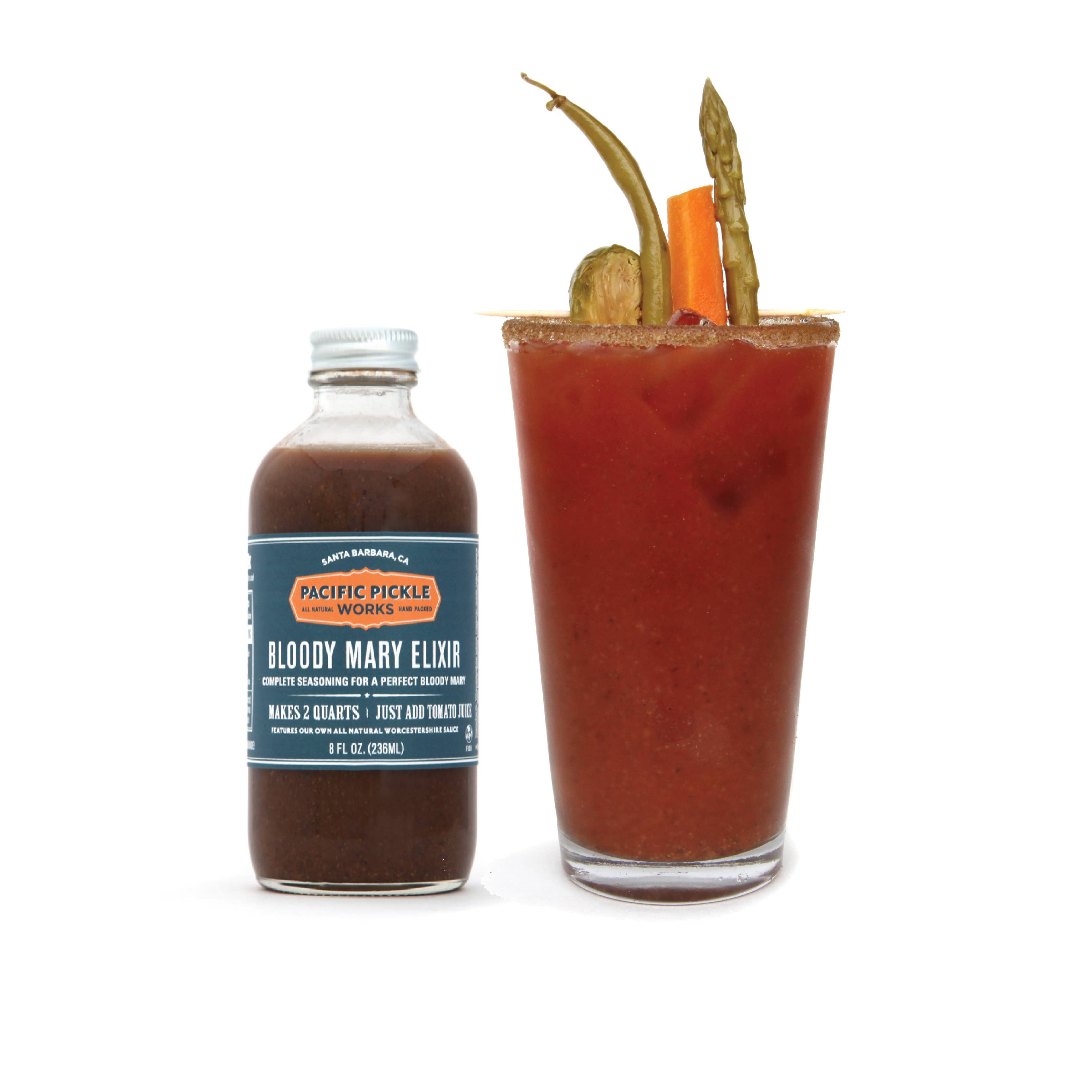 Pacific Pickle Works - Venta al por mayor Mezclas de especias - Bloody Mary Elixir - Todo natural Bloody Mary Condimento4