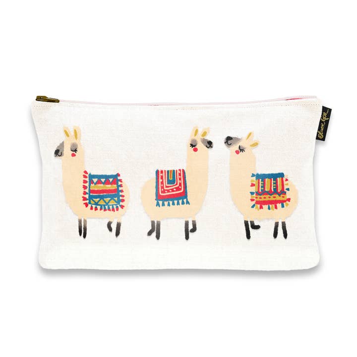 Bolsa Oliver Gal 'Flock of Lhamas' de 13 “x 9" por atacado de The Oliver Gal Artist