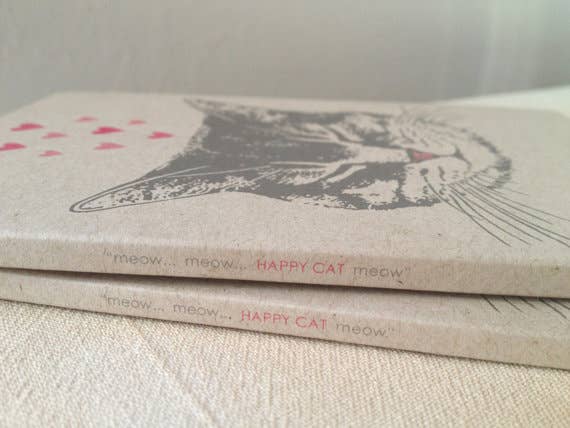Natural Kraft Small Cat Journal for wholesale on Faire4