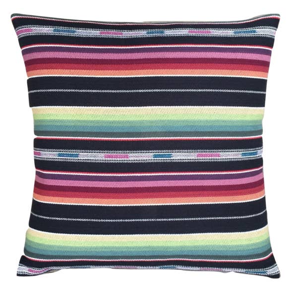 Dakota Pillow Case, Black | Southwestern Design for wholesale by District Los Angeles