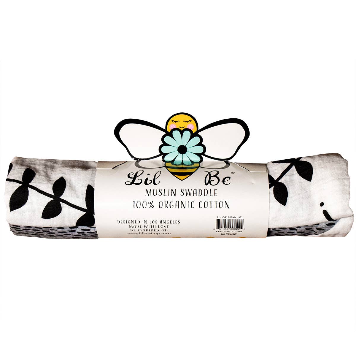 Lil Be - Wholesale Swaddle - Baby - Organic Swaddle Adventure Begin1