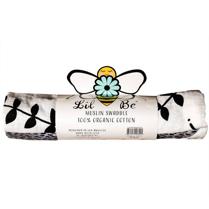 Lil Be - Wholesale Swaddle - Baby - Organic Swaddle Adventure Begin1