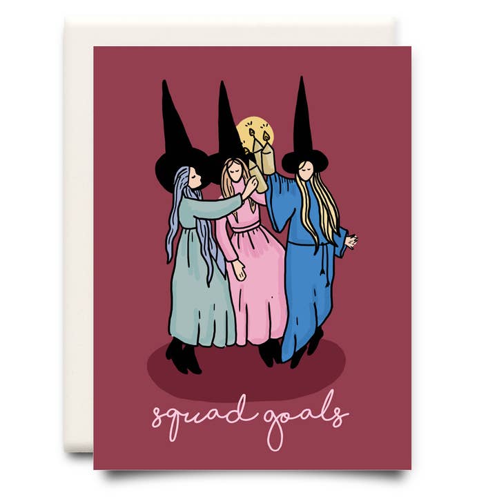 Mål för truppen | Halloween gratulationskort för wholesale av Inkwell Cards