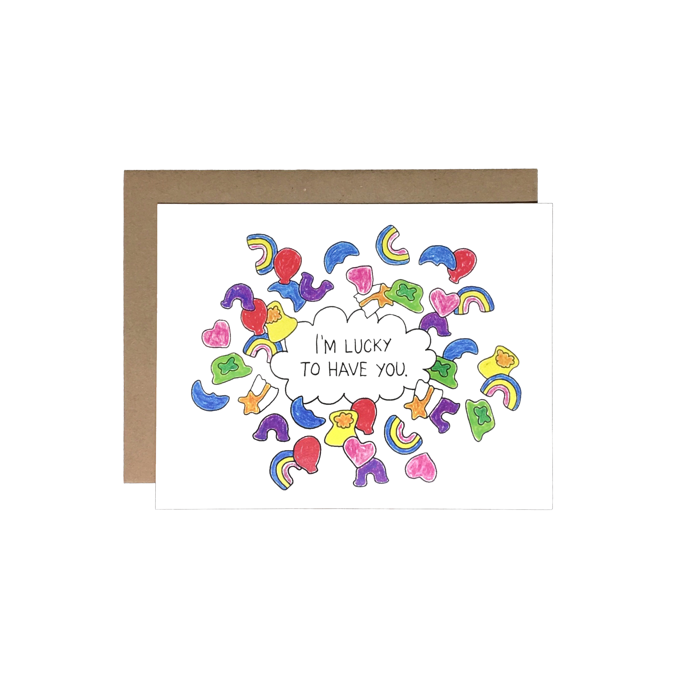 Chateau Blanche - Wholesale Love Card - Lucky To Have You Card1