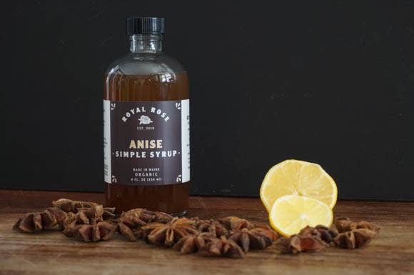 Royal Rose Syrups - Wholesale Cocktail Mix/Syrup - Anise Organic Simple Syrup2