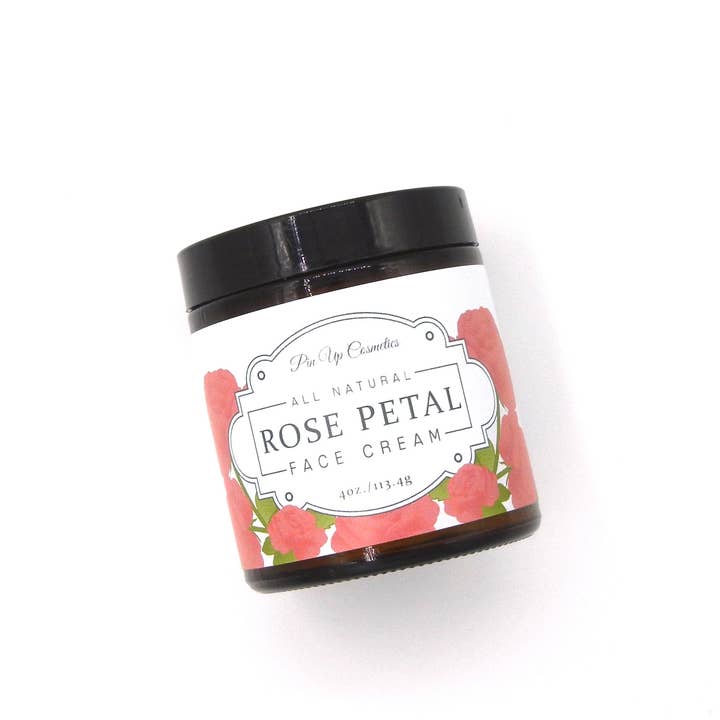 Creme facial de pétalas de rosa por atacado de Pin Up Cosmetics