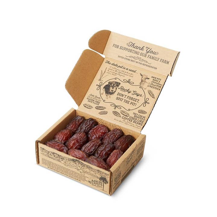 Rancho Meladuco Date Farm - Wholesale Dried/Dehydrated Fruit - 1 lb. Prime Medjool Dates