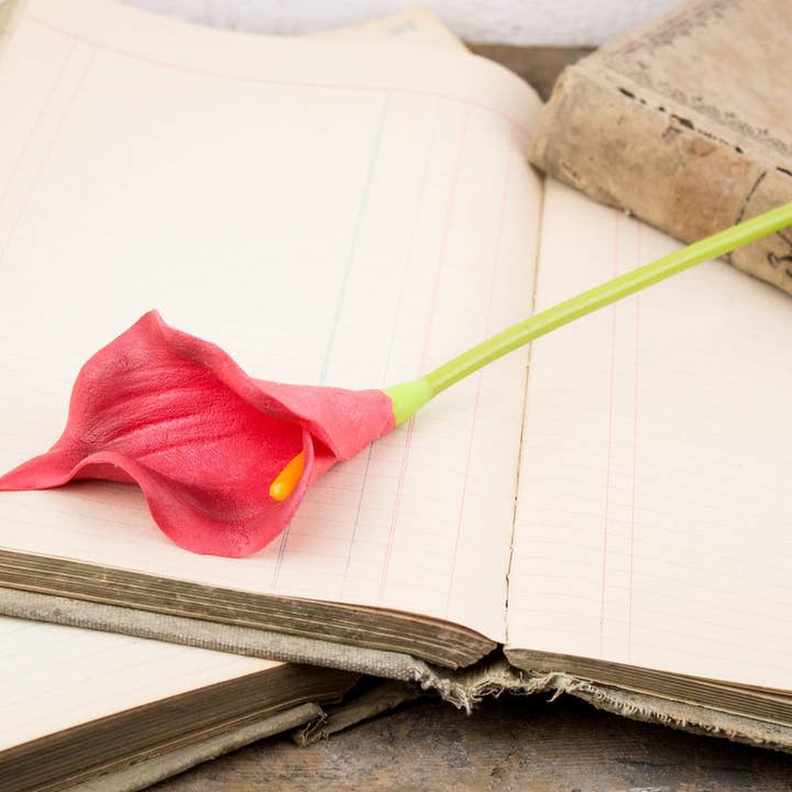 Large Red Calla Lily Stem for wholesale by Honey and Me