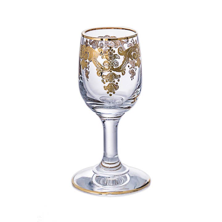 Liquer Glass - Set of Six for wholesale by CLASSIC TOUCH DECOR INC.