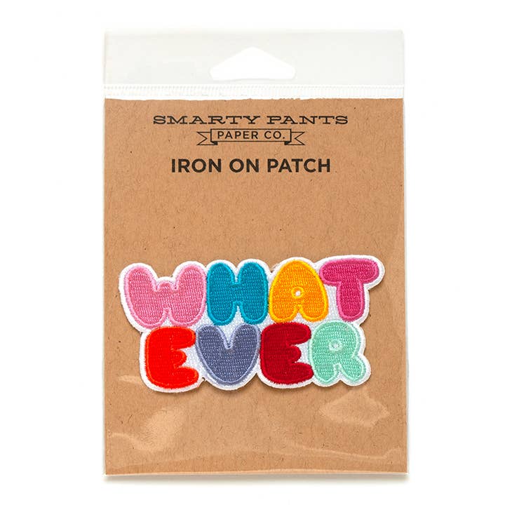 Smarty Pants Paper - Wholesale Patch - Whatever Patch3