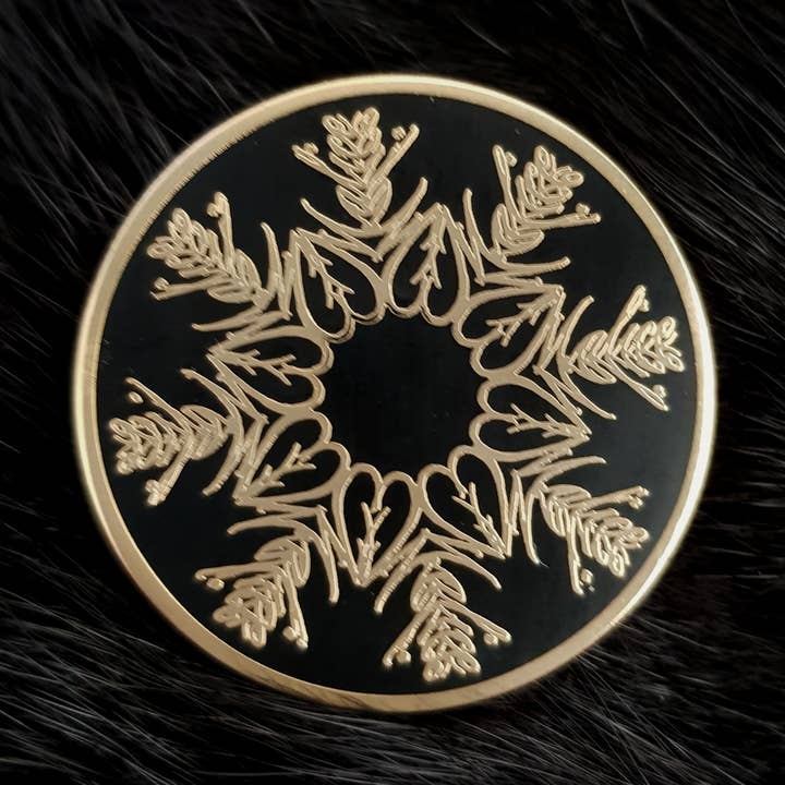 Love Mandala Enamel Pin: Malice for wholesale by Holly With a Why?