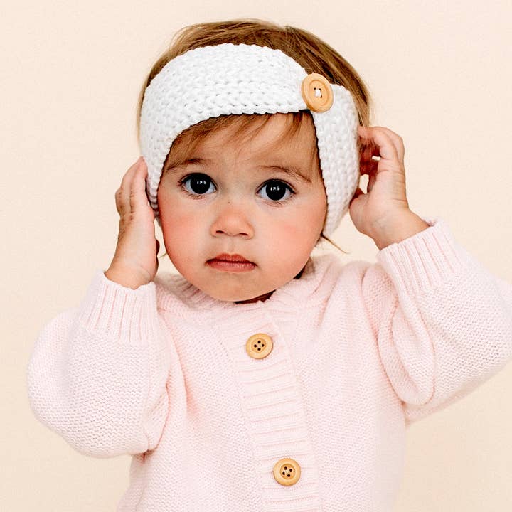 BABY KNIT HEADBAND for wholesale by Beba Bean