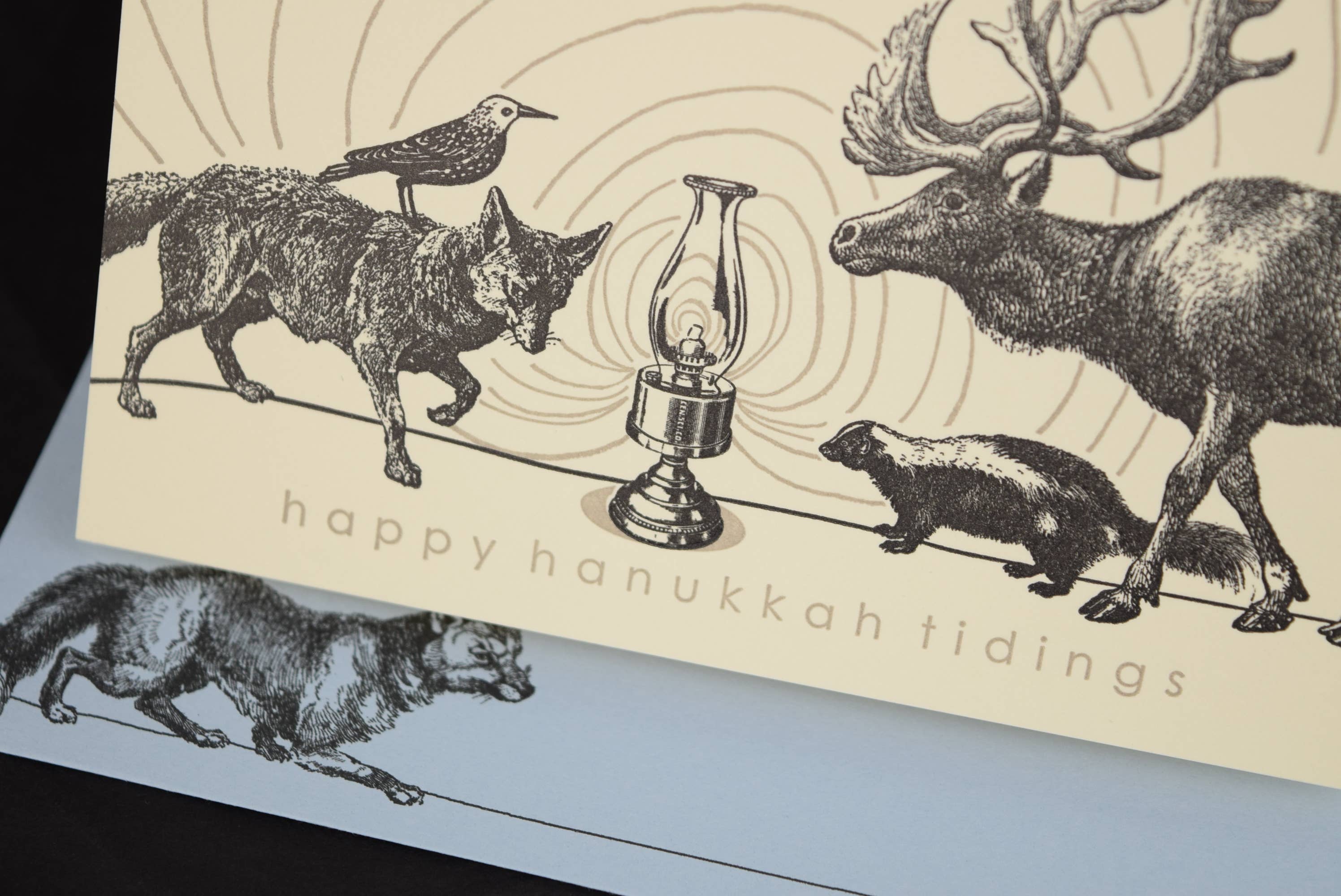Oddball Press LLC - Wholesale Hanukkah Card - Hanukkah Moose Card1
