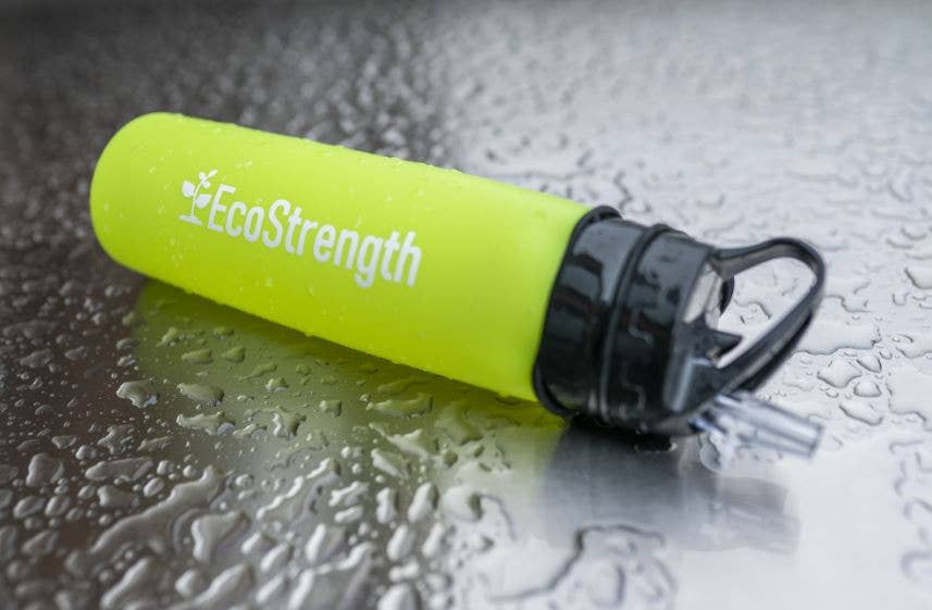 EcoStrength – wholesale Water bottle – Green Space Saving Water Bottle1