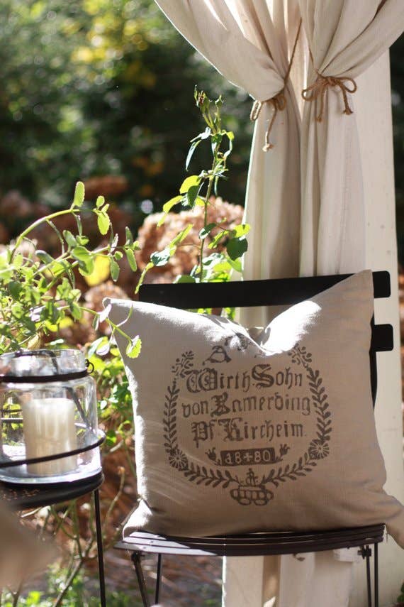 de Beauchêne & Co - Vente Housse de coussin - German Wirth Sohn Grain Sack Housse d'oreiller5