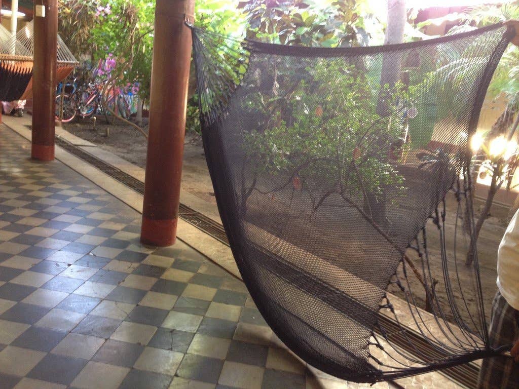 Mission Hammocks - Wholesale Hammock - Black Mayan Double Hammock0