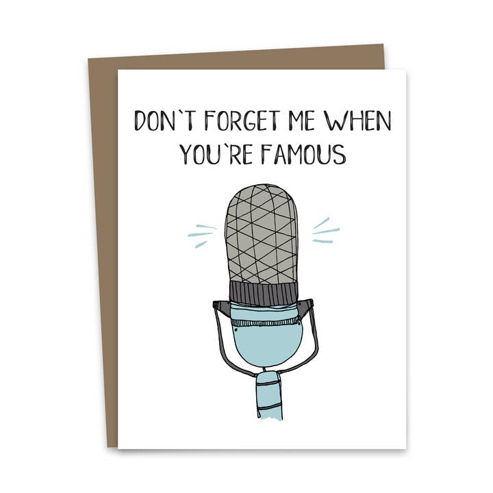 One Oliver - Wholesale Congratulations Card - When You're Famous Card0
