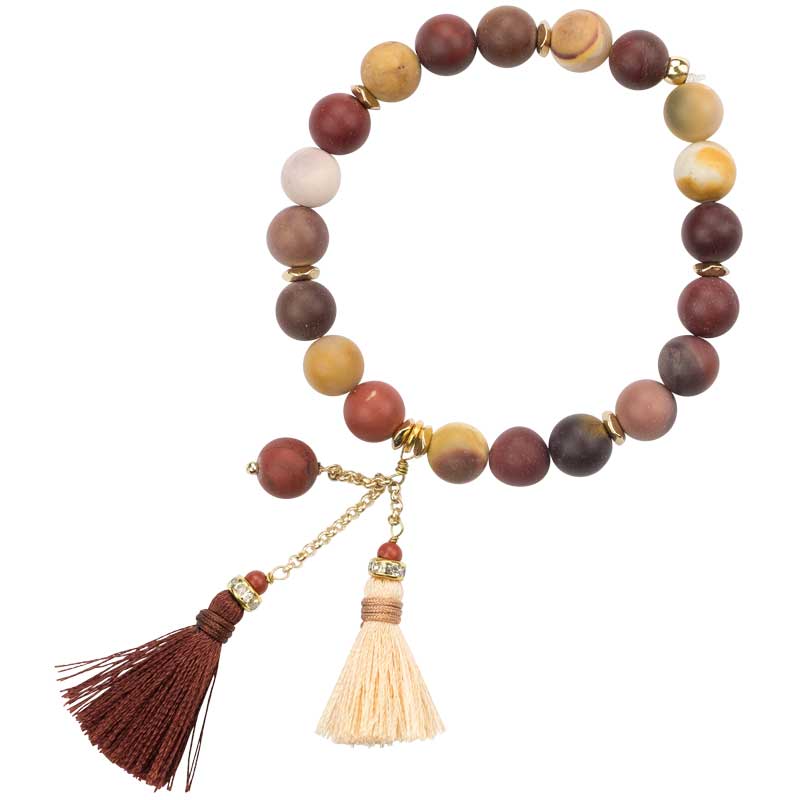 Marquet – wholesale Beaded bracelet – Mia Mala-style Stretch Bracelet with Authentic Stones14
