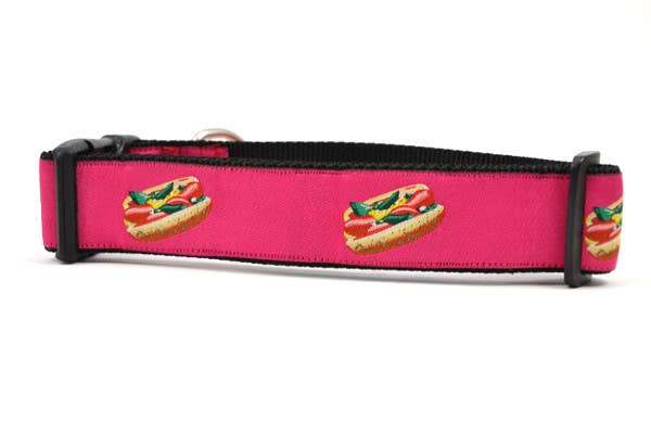 six point pet - Wholesale Pet Collar - Cat - Hot Dog-Chicago Style-Raspberry6